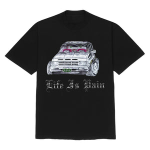 Life Is Pain Motors T-Shirt (Black)