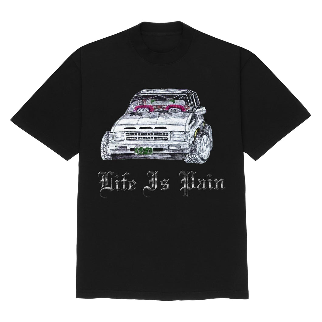 Life Is Pain Motors T-Shirt (Black)